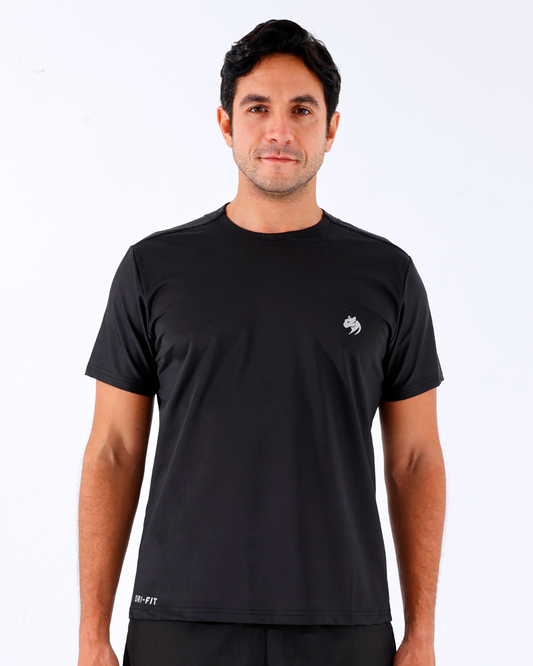 Panther Dry-Fit Essentials Tee Black