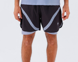 Panther Dry-Fit Silver Mesh Shorts