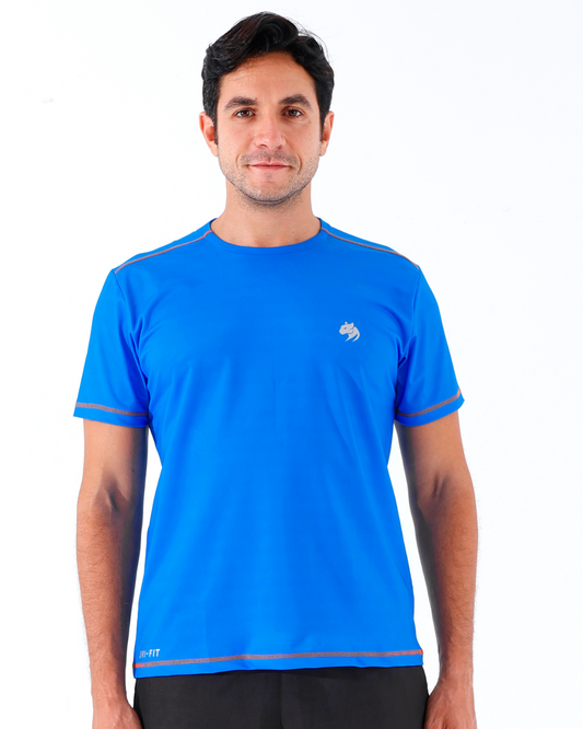 Panther Dry-Fit Essentials Tee Blue