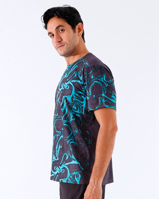 Panther Aqua Burn Tee