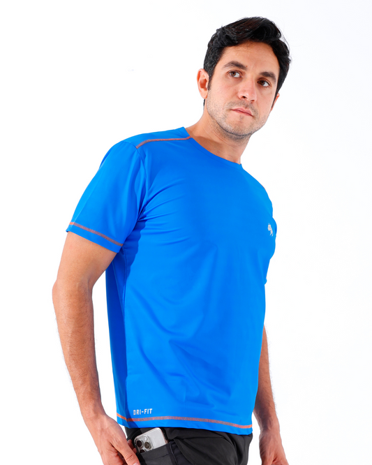 Panther Dry-Fit Essentials Tee Blue