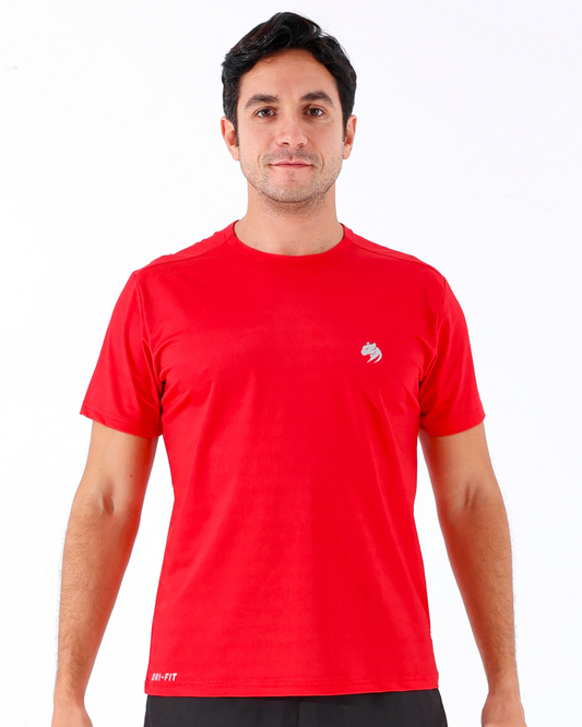Panther Dry-Fit Essentials Tee Maroon