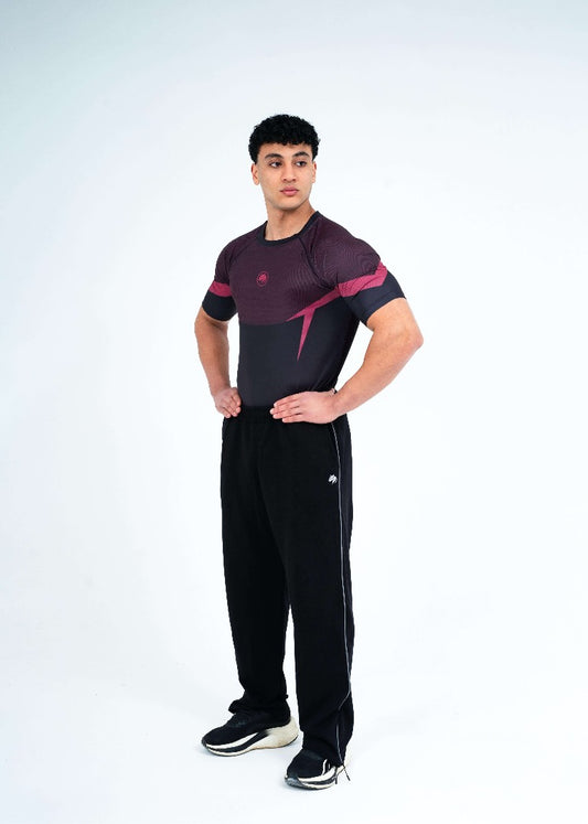 Maroon Red Panther-Pro Compression/ Pants Set