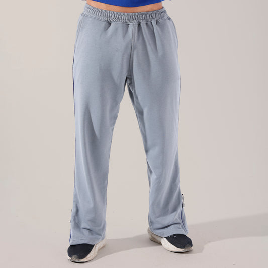 Grey Wide leg performance Sweatpants