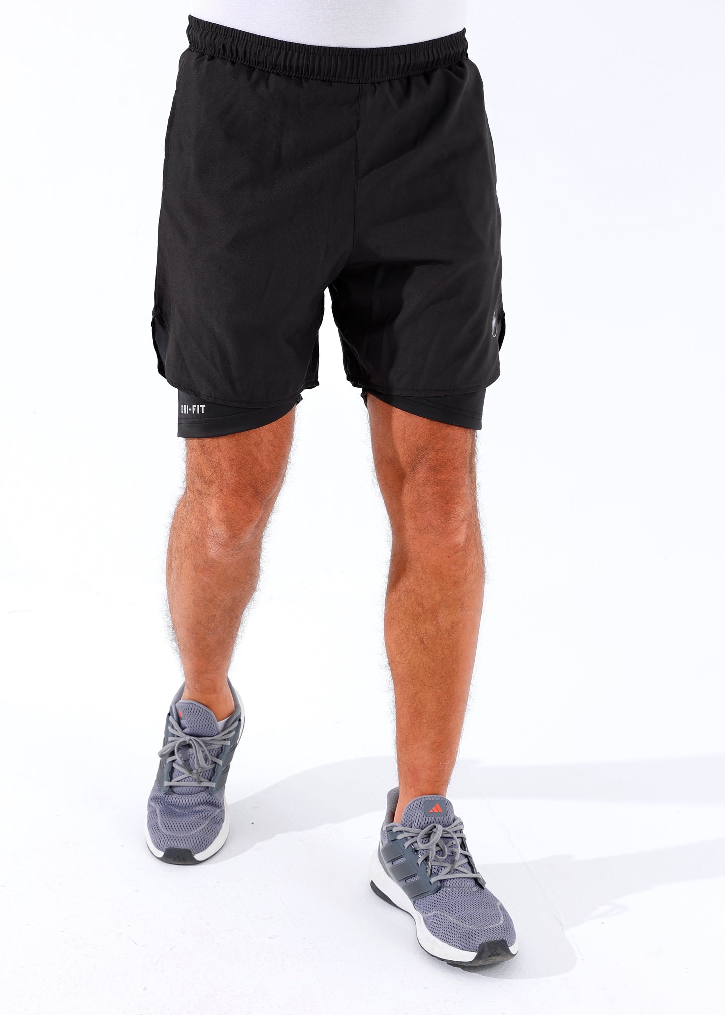 Panther Dry-Fit Essential Black Shorts
