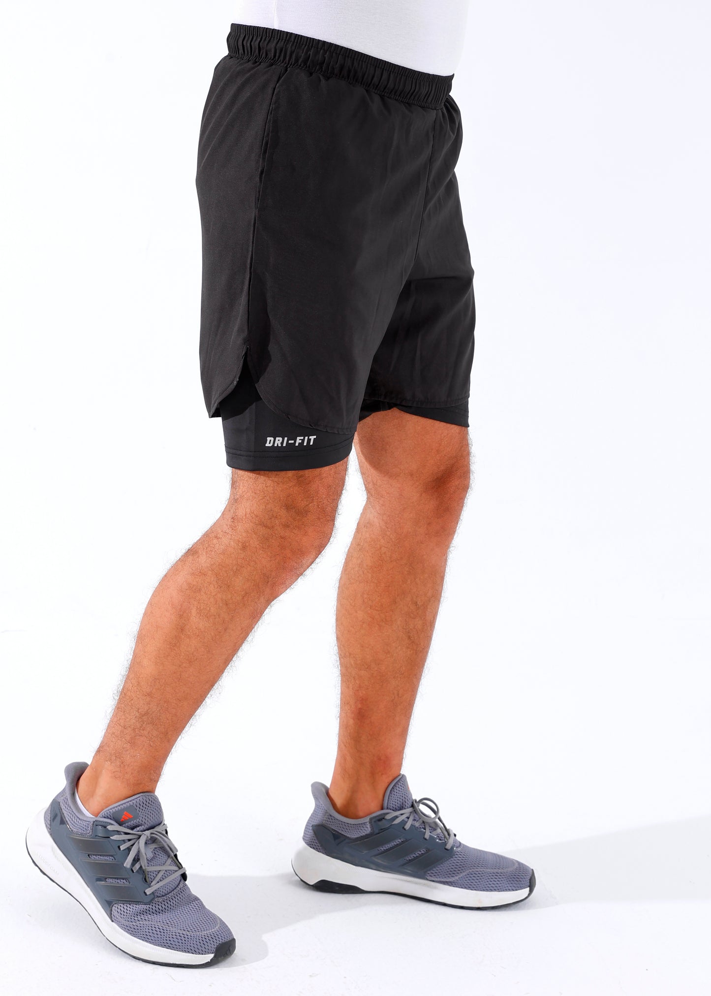 Panther Dry-Fit Essential Black Shorts