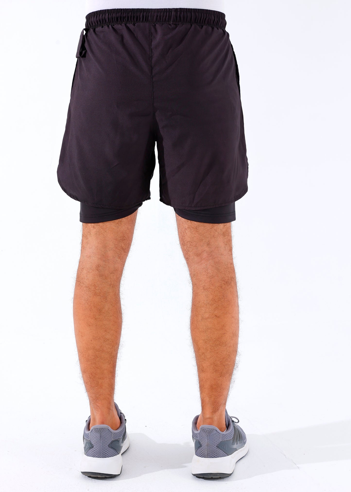Panther Dry-Fit Essential Black Shorts