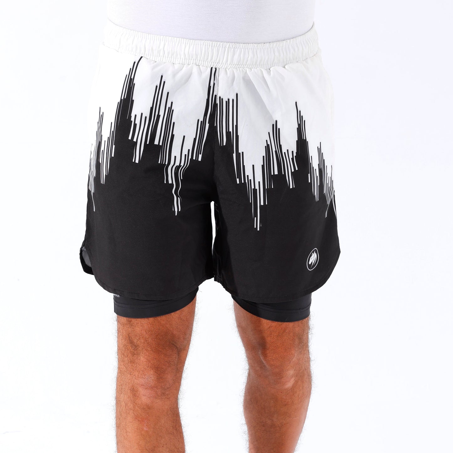 Panther Dry-Fit B&W Shorts