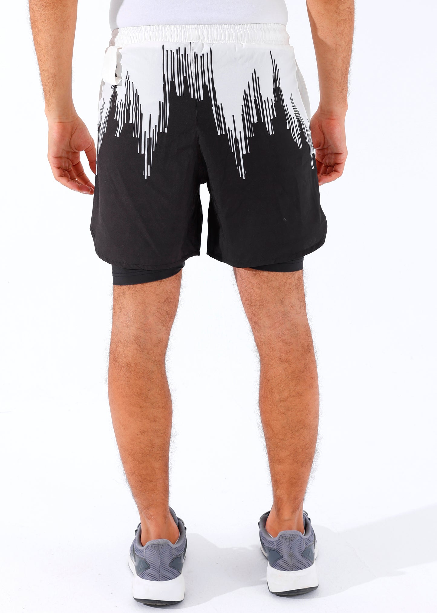 Panther Dry-Fit B&W Shorts