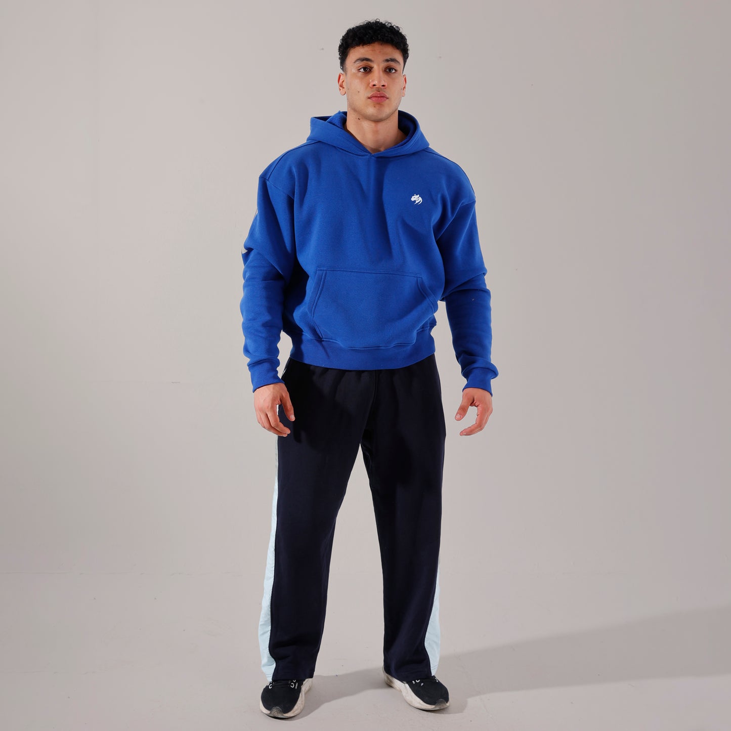 Moraccan Blue Oversized Monster Hoodie