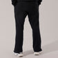 Black Wide leg performance Sweatpants