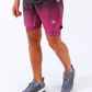 Panther Mulberry Gradient Shorts
