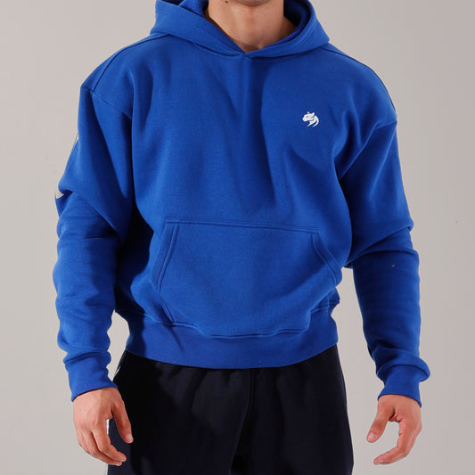 Moraccan Blue Oversized Monster Hoodie