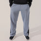 Gray v cut sweatpants