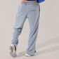 Grey Wide leg performance Sweatpants