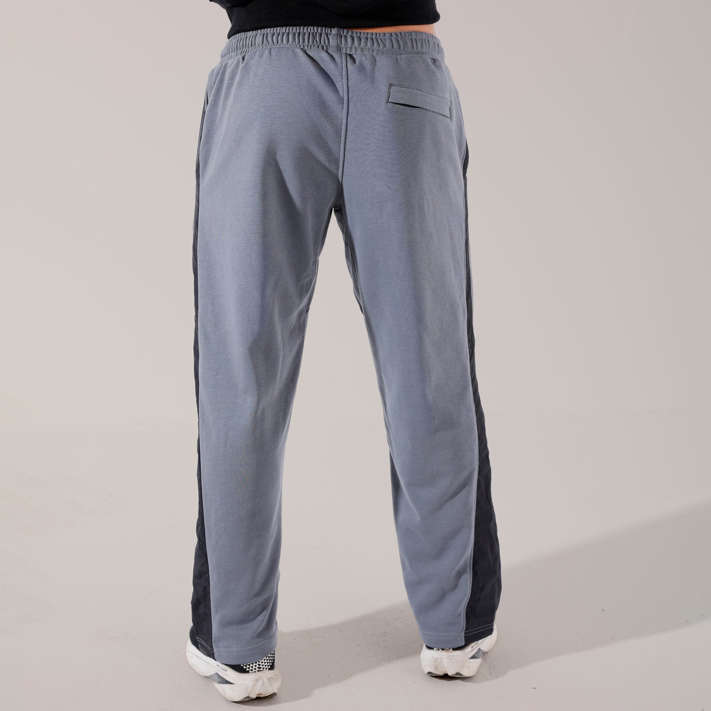 Gray v cut sweatpants