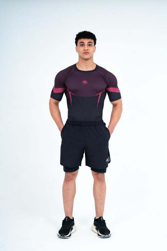 Maroon red Panther Pro compression