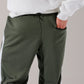 Olive v cut sweatpants