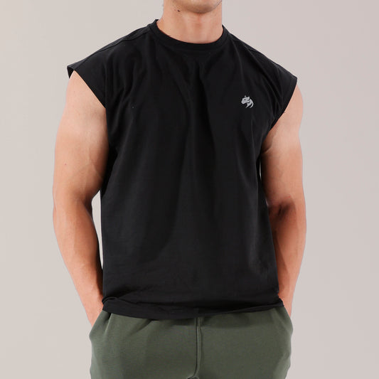 Black performa tank top