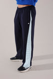 Blue v cut sweatpants
