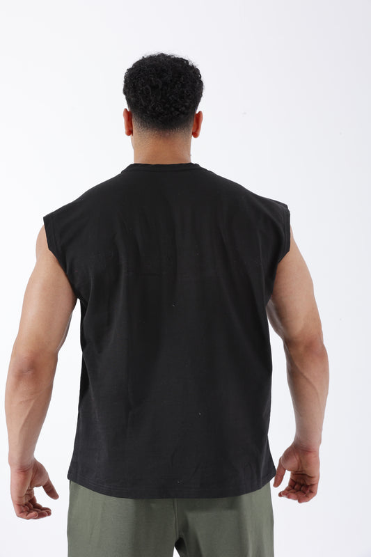 Black performa tank top