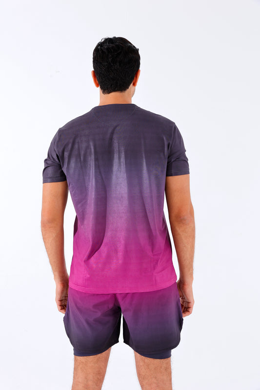 Panther Purple Gradient Tee