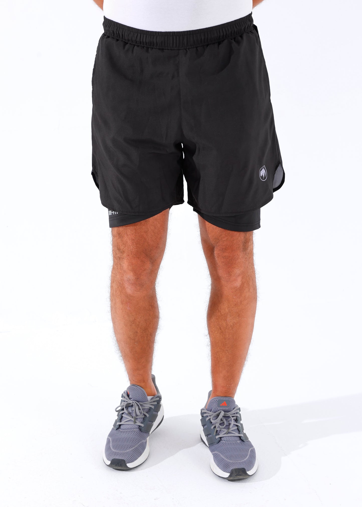 Panther Dry-Fit Essential Black Shorts