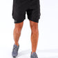 Panther Dry-Fit Essential Black Shorts