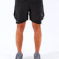 Panther Dry-Fit Essential Black Shorts