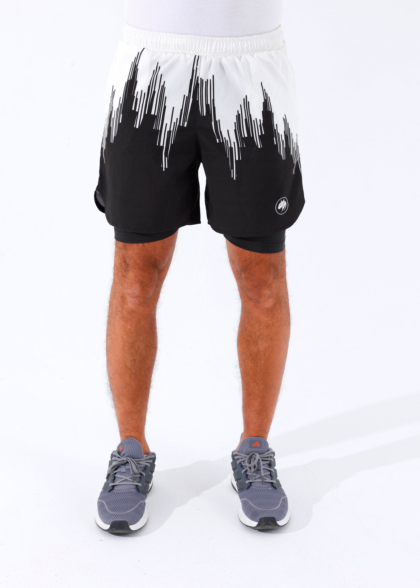 Panther Dry-Fit B&W Shorts