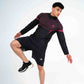 Maroon Panther Pro Quarter Zipper & Black Short Set