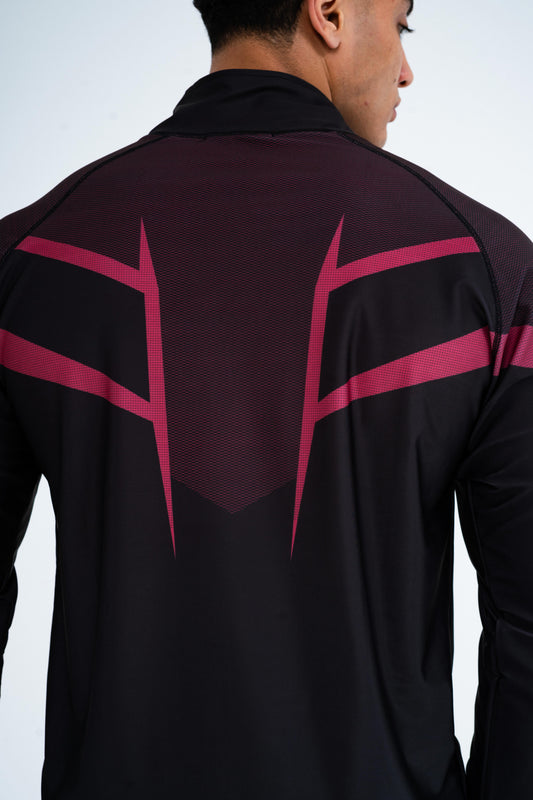 Maroon Panther Pro Quarter Zip + Sweat Pants set